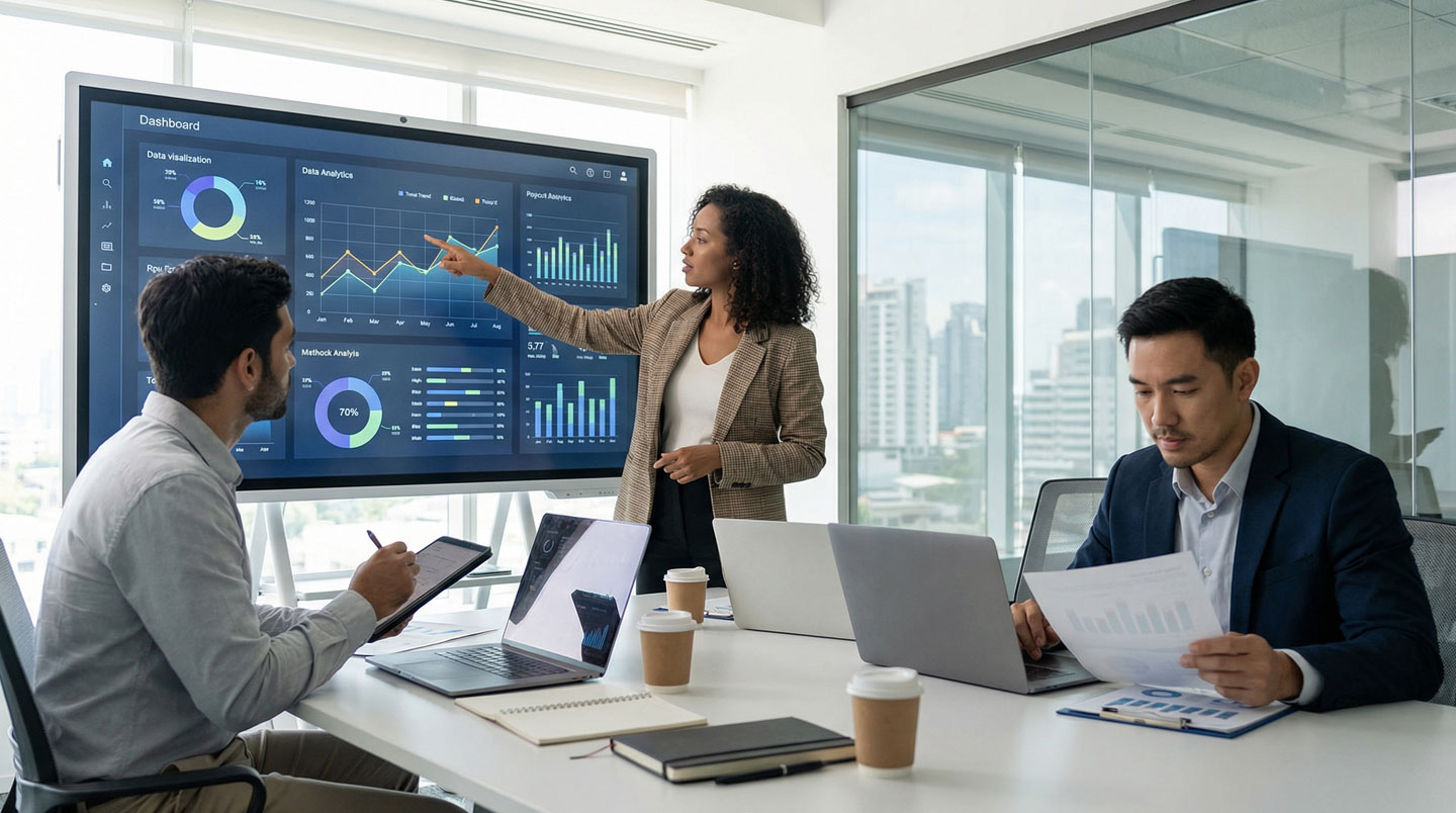 Équipe data et marketing collaborant sur une stratégie de personnalisation