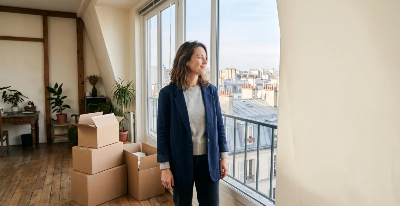 Entrepreneur francais gerant une boutique en ligne dropshipping depuis un appartement parisien sans stock physique